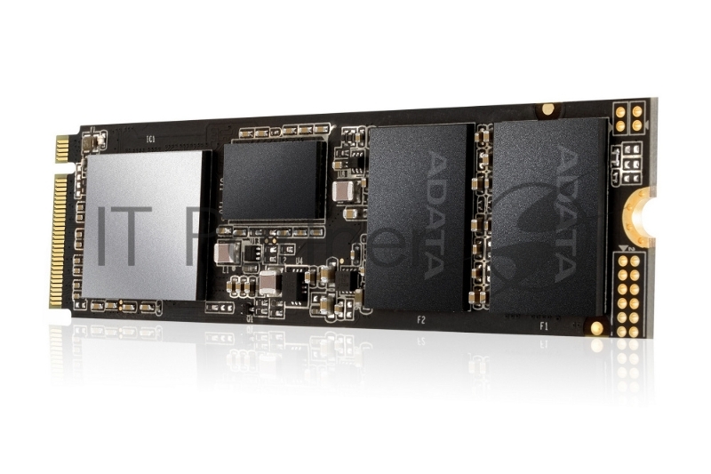 Накопитель SSD M.2 ADATA 1.0Tb SX8200 Pro <ASX8200PNP-1TT-C> (PCI-E 3.0 x4, up to 3500/3000Mbs, 3D TLC, NVMe, 22x80mm)