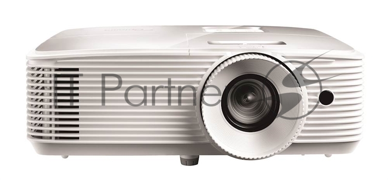 Проектор Optoma EH335 (DLP, Full HD(1920*1080), Full 3D, 3600Lm, 20000:1, HDMI, MHL, VGA IN, Composite, AudioIN 3.5mm, VGA Out x1, AudioOUT 3.5mm, RJ45, RS232)