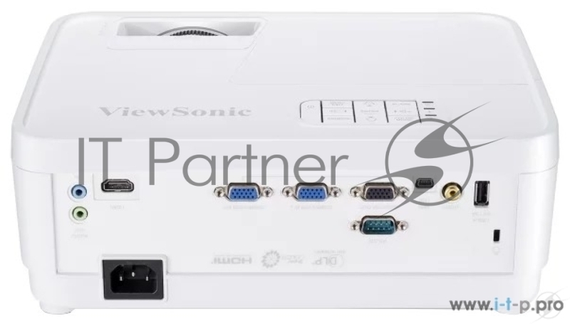 Проектор ViewSonic PS501W (DLP, WXGA 1280x800, 3500Lm, 22000:1, HDMI, 1x2W speaker, 3D Ready, lamp 15000hrs, short-throw, White, 2.6kg)