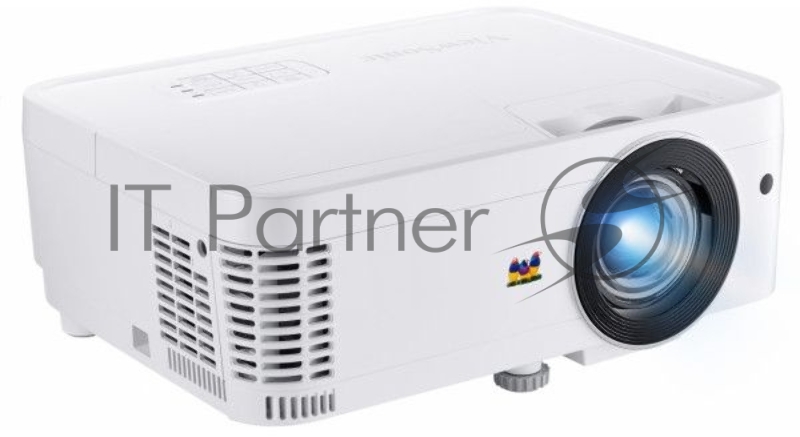 Проектор ViewSonic PS501W (DLP, WXGA 1280x800, 3500Lm, 22000:1, HDMI, 1x2W speaker, 3D Ready, lamp 15000hrs, short-throw, White, 2.6kg)