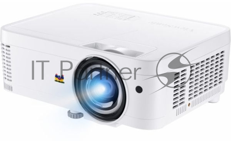 Проектор ViewSonic PS501W (DLP, WXGA 1280x800, 3500Lm, 22000:1, HDMI, 1x2W speaker, 3D Ready, lamp 15000hrs, short-throw, White, 2.6kg)
