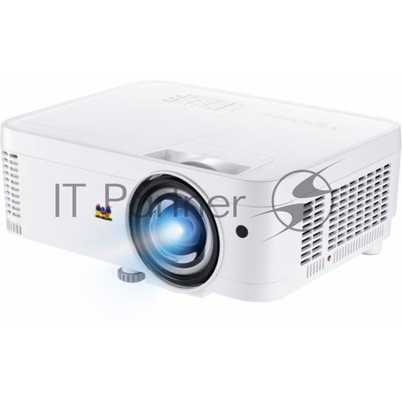Проектор ViewSonic PS501W (DLP, WXGA 1280x800, 3500Lm, 22000:1, HDMI, 1x2W speaker, 3D Ready, lamp 15000hrs, short-throw, White, 2.6kg)
