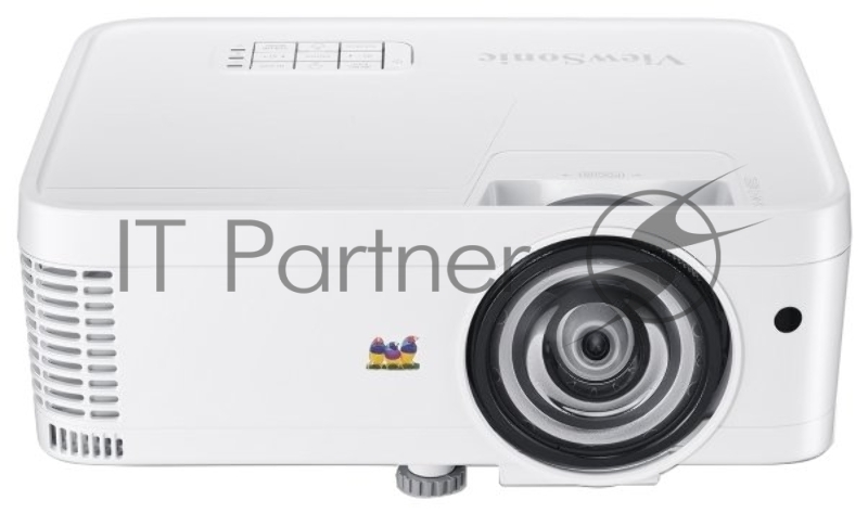Проектор ViewSonic PS501W (DLP, WXGA 1280x800, 3500Lm, 22000:1, HDMI, 1x2W speaker, 3D Ready, lamp 15000hrs, short-throw, White, 2.6kg)