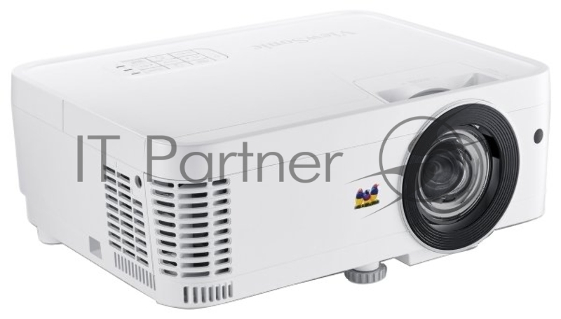 Проектор ViewSonic PS501W (DLP, WXGA 1280x800, 3500Lm, 22000:1, HDMI, 1x2W speaker, 3D Ready, lamp 15000hrs, short-throw, White, 2.6kg)