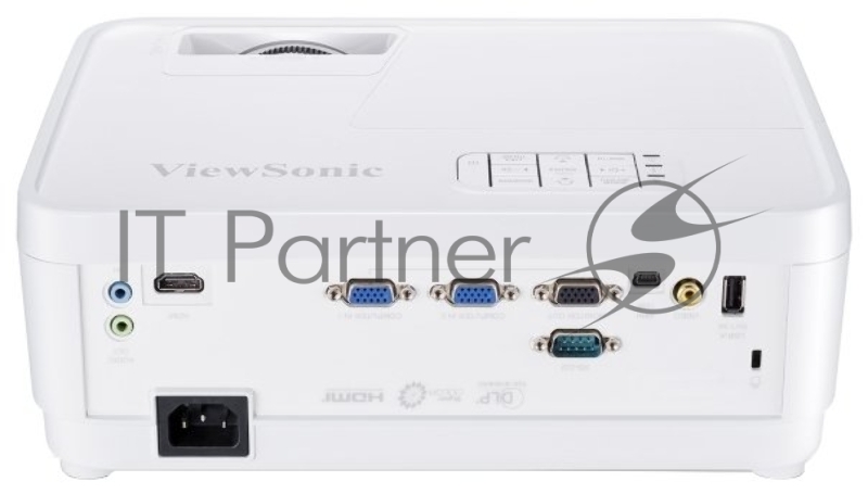 Проектор ViewSonic PS501W (DLP, WXGA 1280x800, 3500Lm, 22000:1, HDMI, 1x2W speaker, 3D Ready, lamp 15000hrs, short-throw, White, 2.6kg)