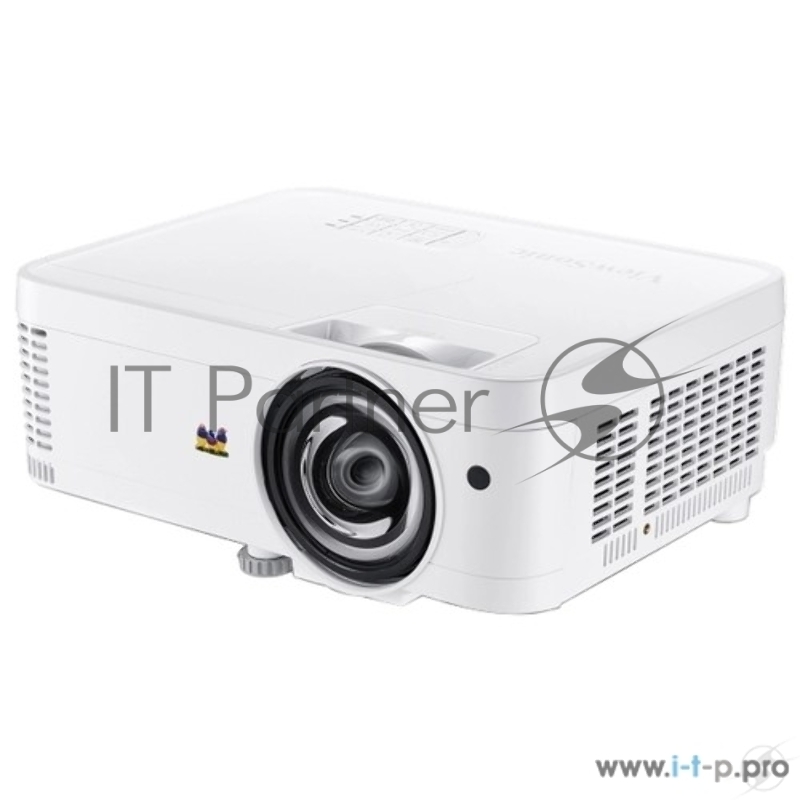 Проектор ViewSonic PS501W (DLP, WXGA 1280x800, 3500Lm, 22000:1, HDMI, 1x2W speaker, 3D Ready, lamp 15000hrs, short-throw, White, 2.6kg)