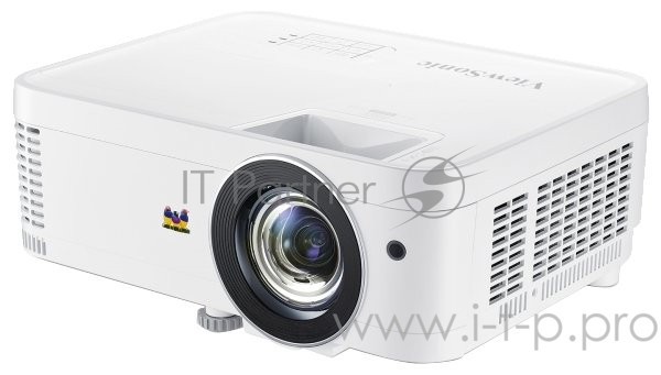 Проектор ViewSonic PX706HD (DLP, 1080p 1920x1080, 3000Lm, 22000:1, 2xHDMI, USB Type-C, 1x5W Cube speaker, 3D Ready, lamp 15000hrs, short-throw, White, 2.7kg)