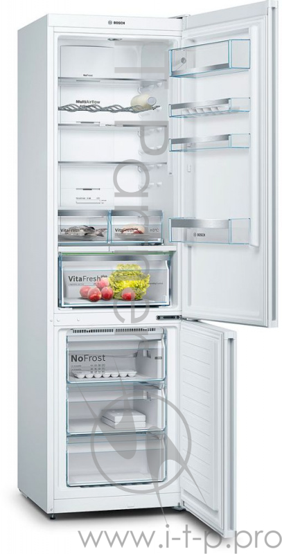 Холодильник Bosch KGN39AW31R белый (двухкамерный)