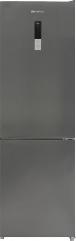 Холодильник Shivaki BMR-1852DNFX нержавеющая сталь (двухкамерный)