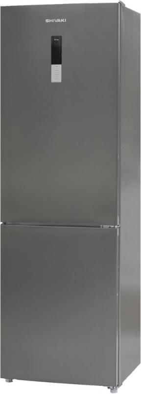 Холодильник Shivaki BMR-1852DNFX нержавеющая сталь (двухкамерный)