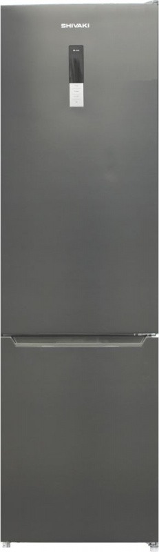 Холодильник Shivaki BMR-2017DNFX нержавеющая сталь (двухкамерный)