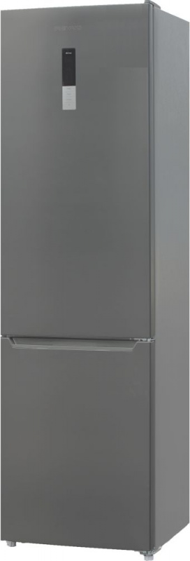 Холодильник Shivaki BMR-2017DNFX нержавеющая сталь (двухкамерный)