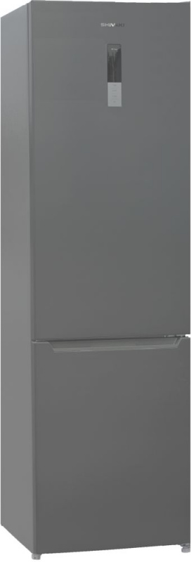 Холодильник Shivaki BMR-2017DNFX нержавеющая сталь (двухкамерный)