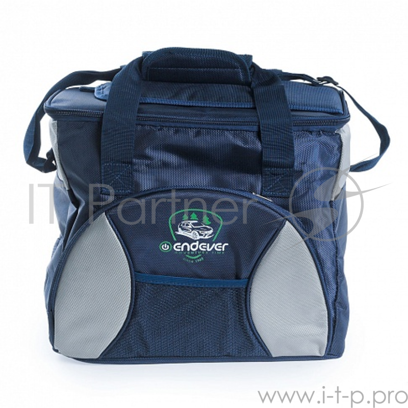 Сумка-холодильник ENDEVER VOYAGE-007 серый Endever VOYAGE-007, мощность 48 Вт, объем 22 л,серый/черный, максимальное охлаждение: на 11°-15°C ниже температуры окружающей среды (при 25°С) ,теплоизоляция: качественная и супертонкая пена из полиуретана,