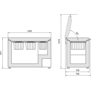 Морозильный ларь LIEBHERR GTP 2756