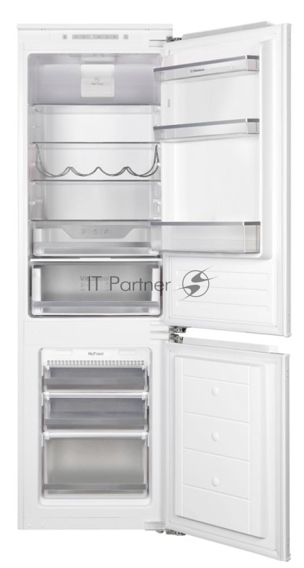Встраиваемый холодильник Hansa BK318.3FVC / 178x54x54, 190/56 л, нижняя морозильная камера, белый