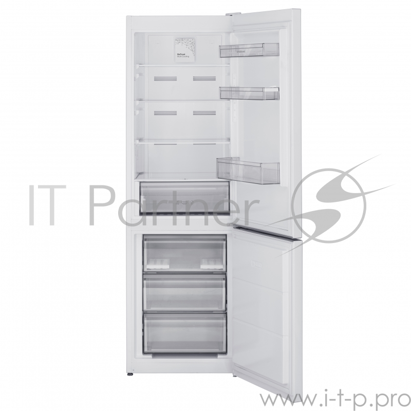 Холодильники с No Frost Vestfrost 186x60x65, объем камер 230+94, No Frost, морозильная камера снизу, Бежевый мраморный