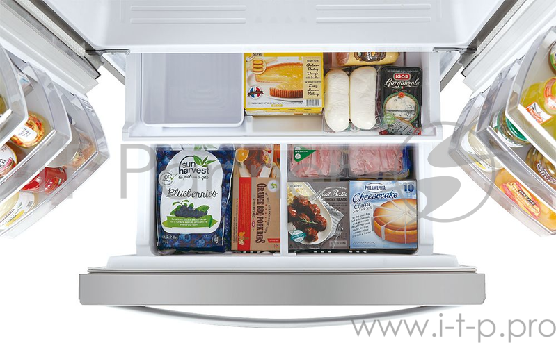 Холодильник Daewoo RF64EDG серебристый (двухкамерный)