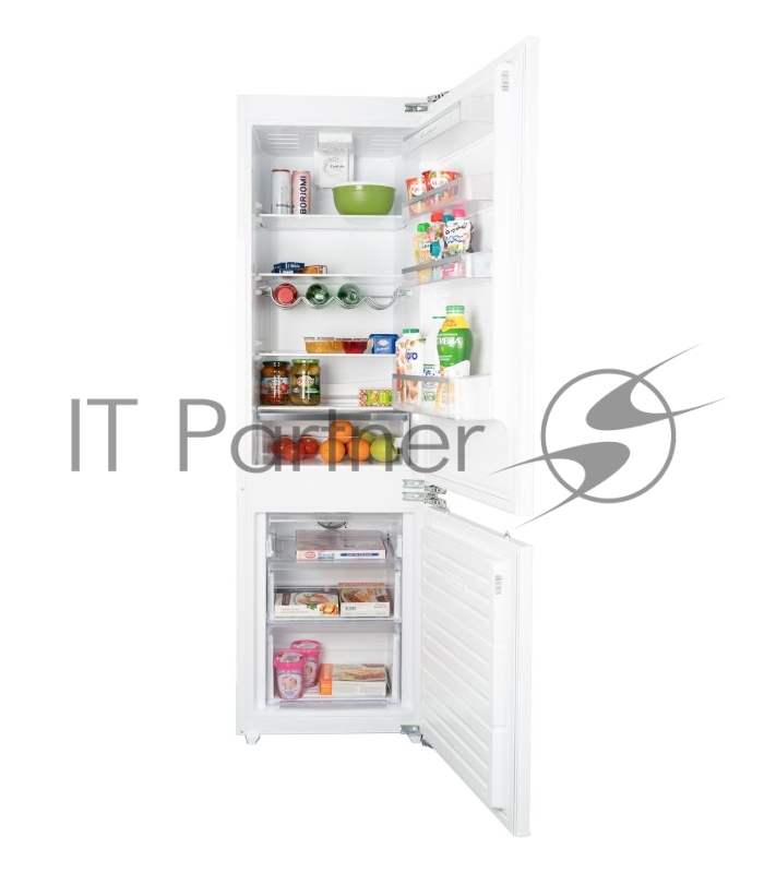 Встраиваемые холодильники Schaub Lorenz 177x54x54.5, 158/58, No Frost в морозильной камере, LED, петли справа, A+, 43 дБ, нижняя морозильная камера