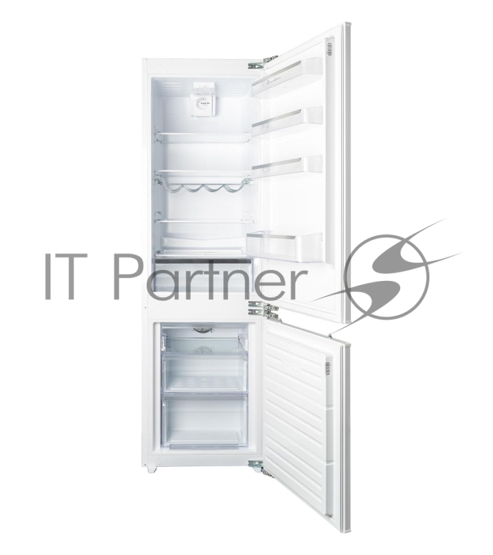 Встраиваемые холодильники Schaub Lorenz 177x54x54.5, 158/58, No Frost в морозильной камере, LED, петли справа, A+, 43 дБ, нижняя морозильная камера