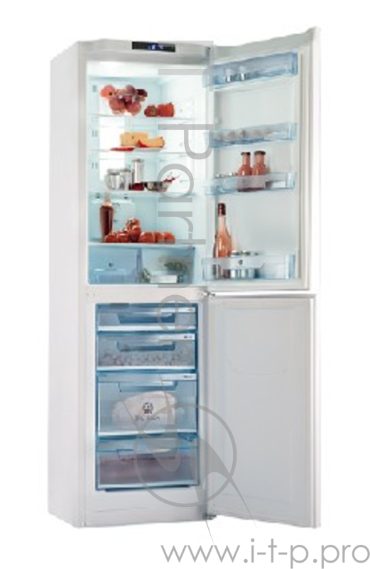 Холодильник POZIS RK FNF-174 белый индикация синяя.