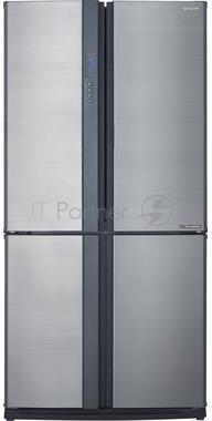 Холодильник Sharp SJ-EX98FSL серебристый (двухкамерный)