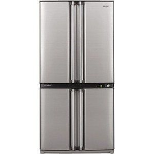 Холодильник Sharp SJ-F95STSL серебристый (двухкамерный)