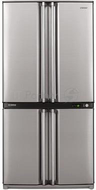 Холодильник Sharp SJ-F95STSL серебристый (двухкамерный)