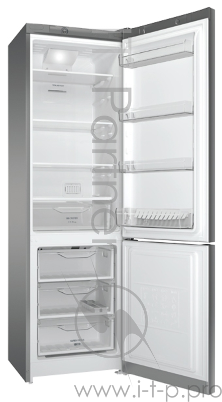 Холодильник Indesit DFE 4200 S серебристый (двухкамерный)