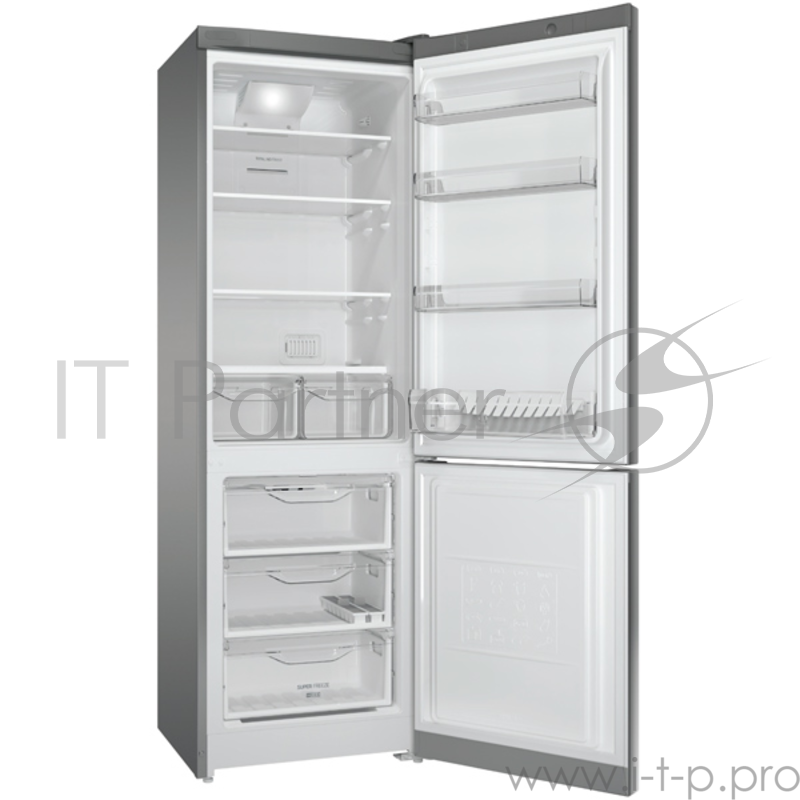 Холодильник Indesit DF 5160 S серебристый (двухкамерный)