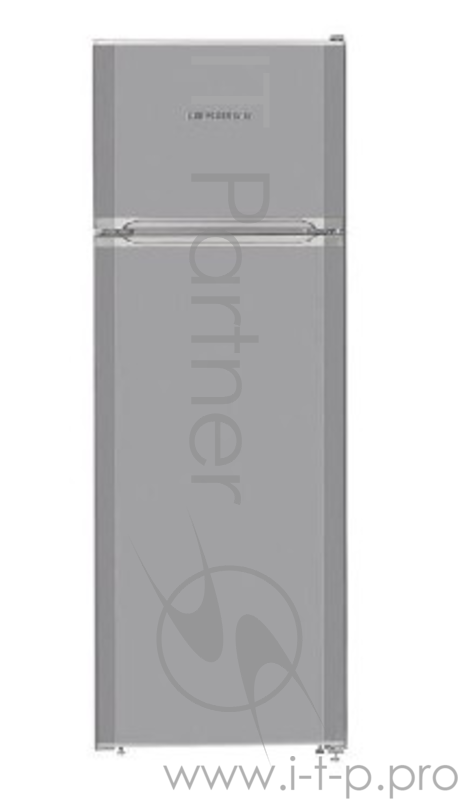 Холодильник Liebherr 157.1*55*63, объем камер 220+52, морозильная камера вер*няя, серебристый