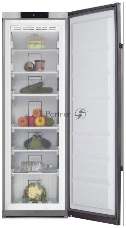 Морозильная камера Vestfrost VF391SBFRZ (Деталь сайда VF395-1SBS)Объем: 265 л (241). Нержавеющая сталь. Компрессор 1+1( R600a). Класс энергопотребления A+. No Frost. Размеры (ВхШхГ), см: 59,5x63,4x185