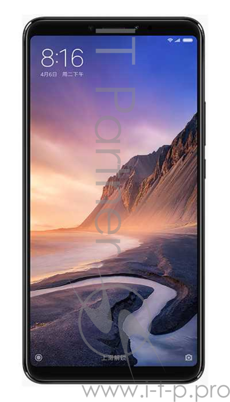 Мобильный телефон MI MAX 3 64GB BLACK MIMAX3BK64GB XIAOMI