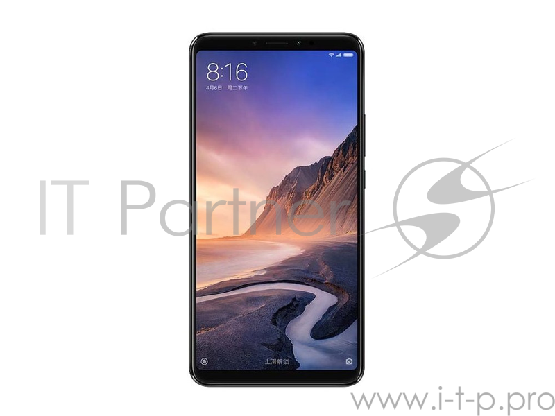 Мобильный телефон MI MAX 3 64GB BLACK MIMAX3BK64GB XIAOMI