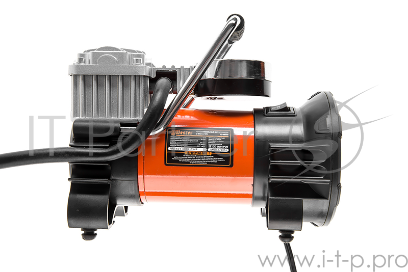 Компрессор автомобильный WESTER TC-4035F с фонарем 180Вт 35л/мин до 30 мин