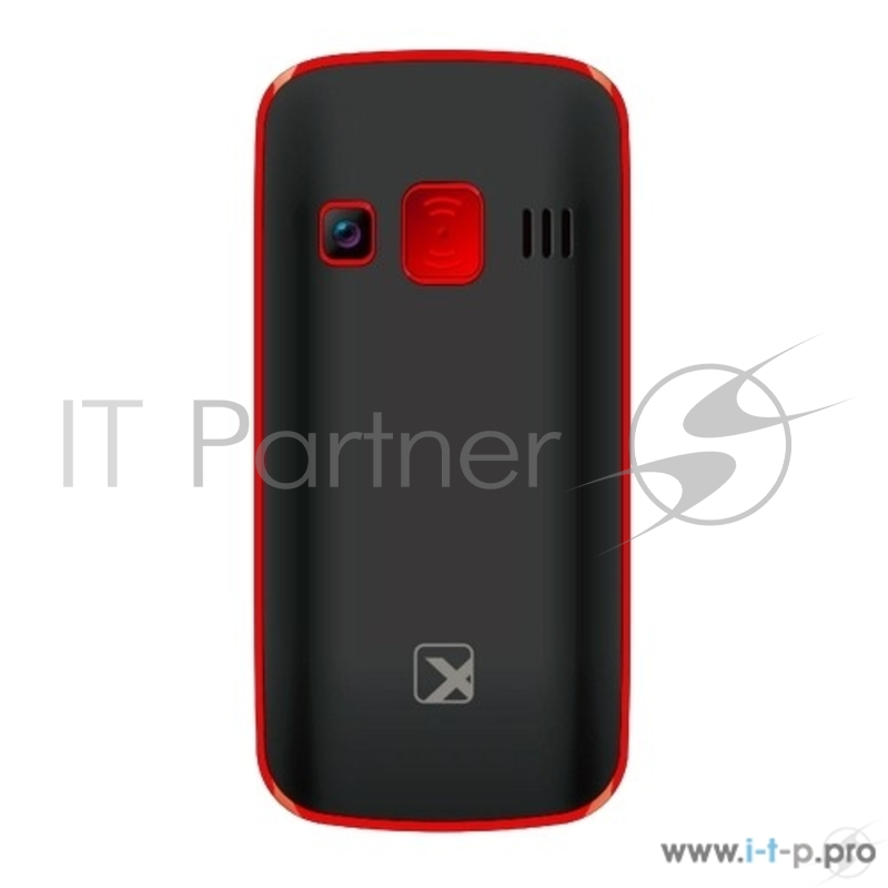 Мобильный телефон texet 217B-TM цвет черный-красный