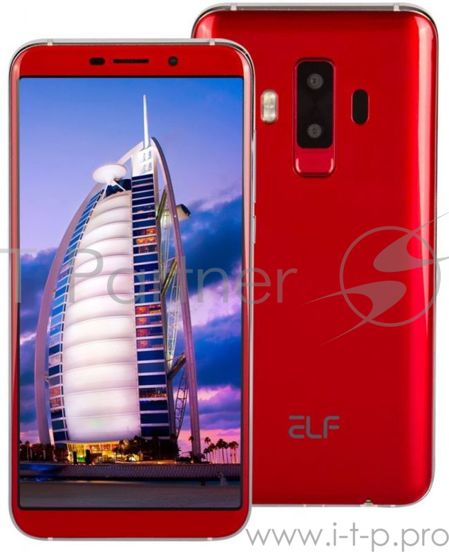 Смартфон ARK Elf S8 8Gb 1Gb красный моноблок 3G 2Sim 5.72