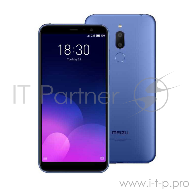 Смартфон MEIZU M6T 32GB Blue поддержка двух SIM-карт экран 5.7