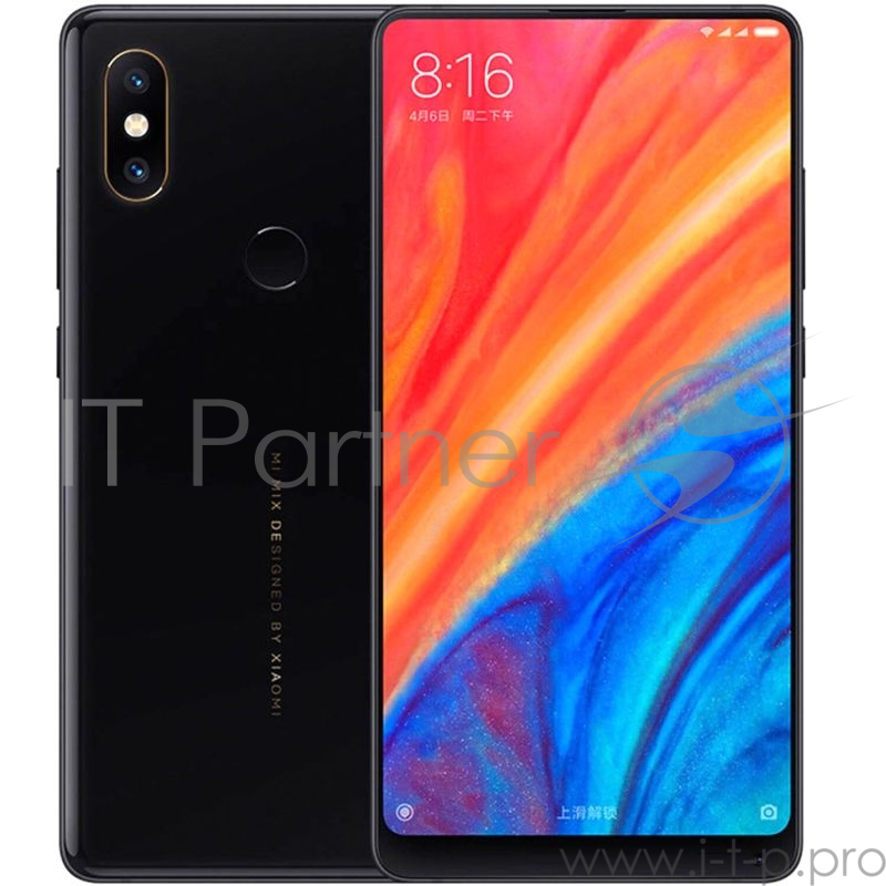 Смартфон Xiaomi Mi MIX2S 128Gb 6Gb черный моноблок 3G 4G 2Sim 5.99