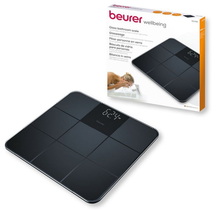 Весы напольные электронные Beurer GS235 макс.180кг черный