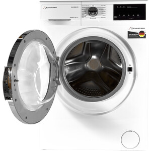 Узкие стиральные машины Schaub Lorenz 84.5x59.7x41.6 см, загрузка фронтальная, 6кг, до 1000 об/мин при отжиме, 15 программ, A++, 7-сегментный LED дисплей, белая