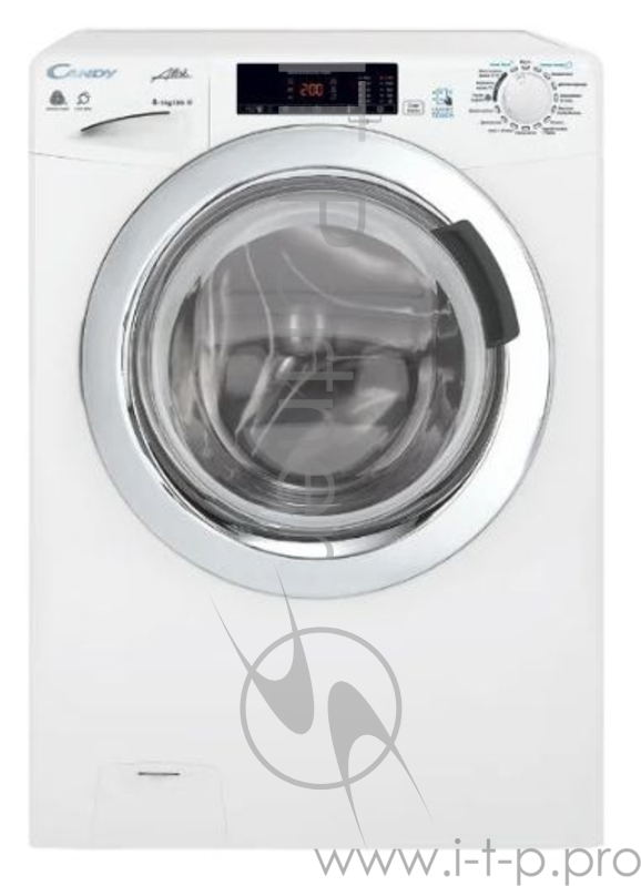 Стиральная машина Candy GVSW 385TC/5-07 класс: B загр.фронтальная макс.:8кг (с сушкой) белый