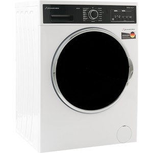 Полноразмерные стиральные машины Schaub Lorenz 84.5x59.7x55.7 см, загрузка фронтальная, 8кг, до 1200 об/мин при отжиме, A++, дисплей, белая