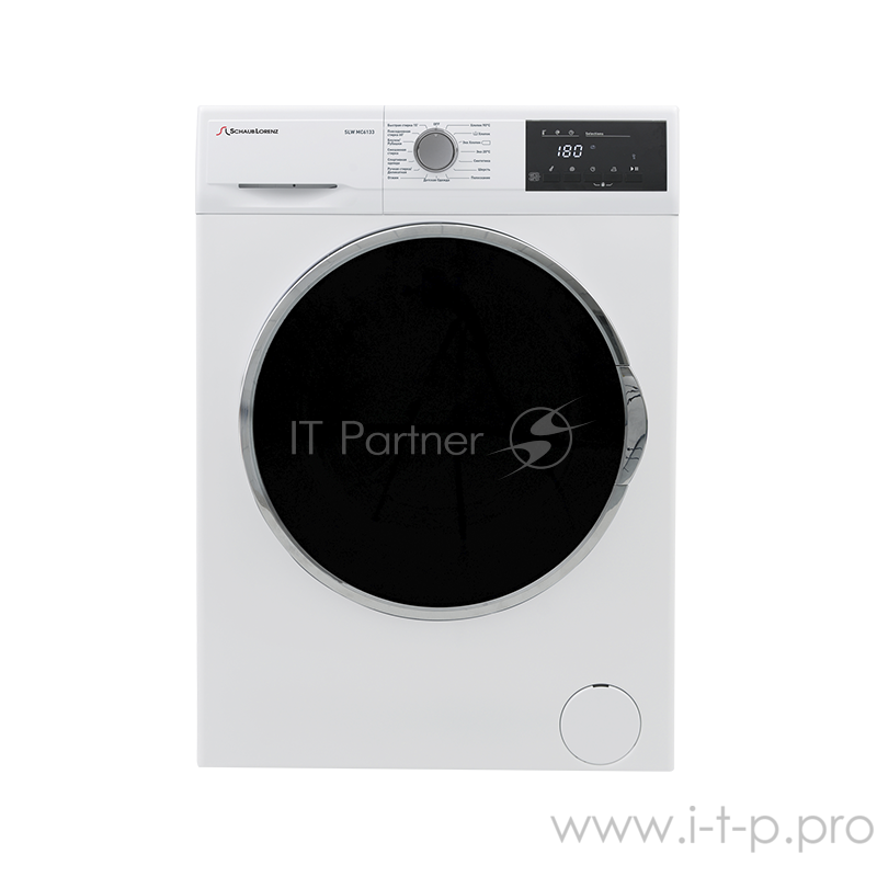 Стиральная машина Schaub Lorenz 84.5x59.7x41.6 см, загрузка фронтальная, 6кг, до 1200 об/мин при отжиме, A++, дисплей, белая