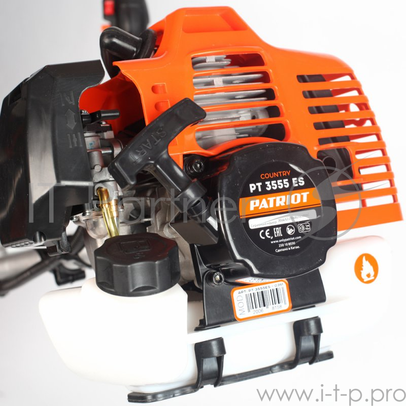 Триммер бензиновый Patriot 3555ES Country реж.эл.:леска/фреза разбор.штан.