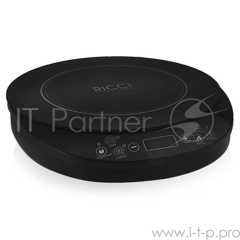 Плита индукционная RICCI JDL-C20Y 2кВт 60-240°С таймер стекло