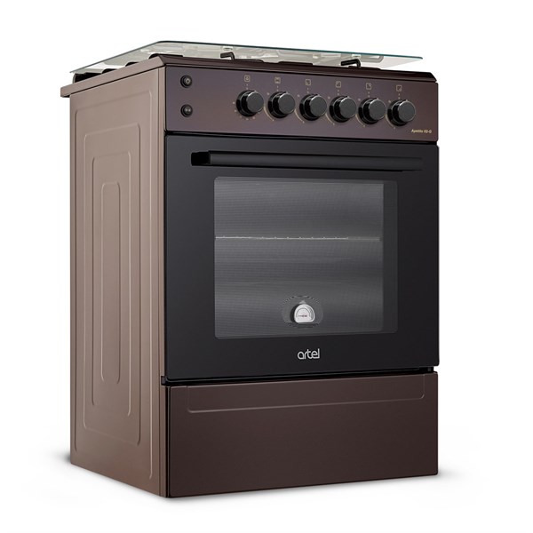 Плита газовая ARTEL APETITO 02-G коричневая