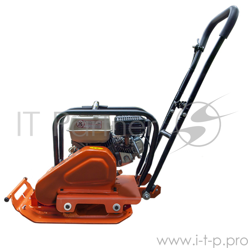 Виброплита GROST VH 60C 4кВт 12.5кН 25см 25-30м/мин 510х370мм 65кг