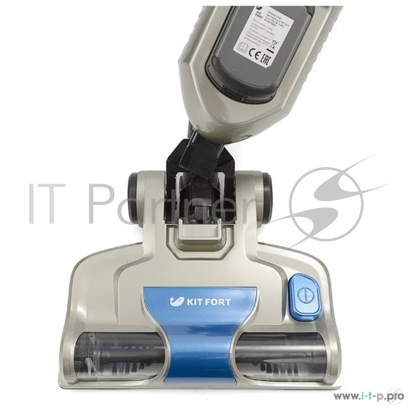 Вертикальный пылесос 521-2-КТ Kitfort.Мощность: 170.Ёмкость пылесборника: 2,0 л.серо-синий