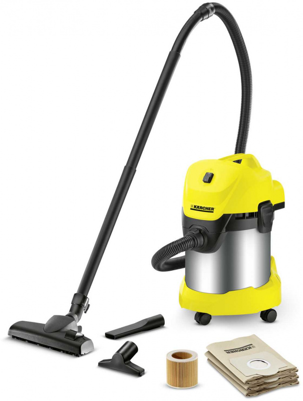 Пылесос KARCHER WD 3 Premium Home сухая/влажная 1кВт 17л
